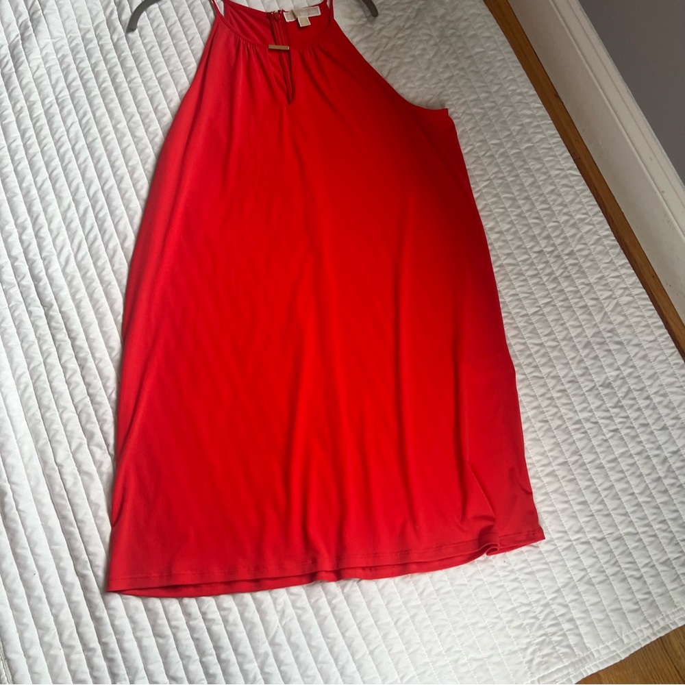 Lightly used Michael Korda red dress